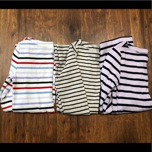 LOT OF 3 - Gap Maternity Modern Boatneck TShirt